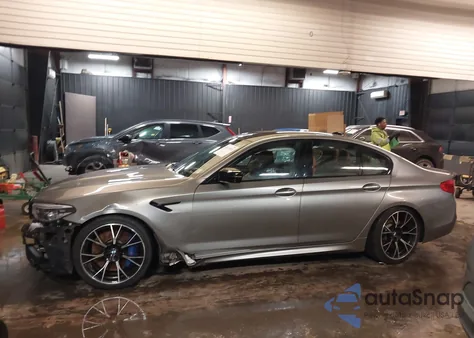 2019 BMW M5 Competition z USA, uszkodzony, nr VIN WBSJF0C5XKB285767